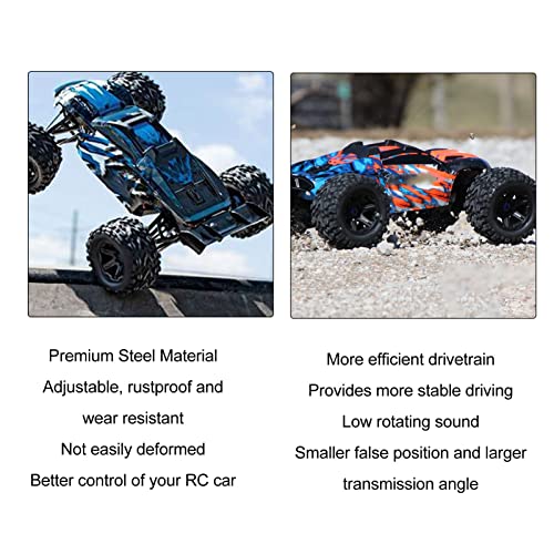 Eje de transmisión CVD resistente al desgaste para evitar averías en T-Maxx 3.3 4