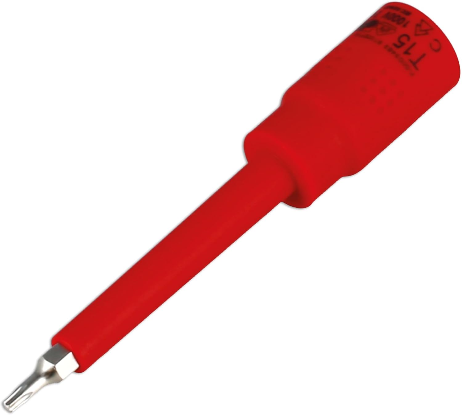 TOOLCONNECTION 8917 Insulated Extra Long Star Bit Socket 3/8"D T15
