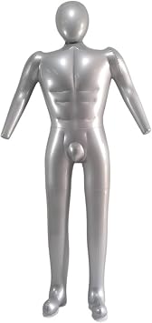 Inflatable Mannequin 2pcs Whole Body with Arm Inflatable Mannequin Fashion Torso Model
