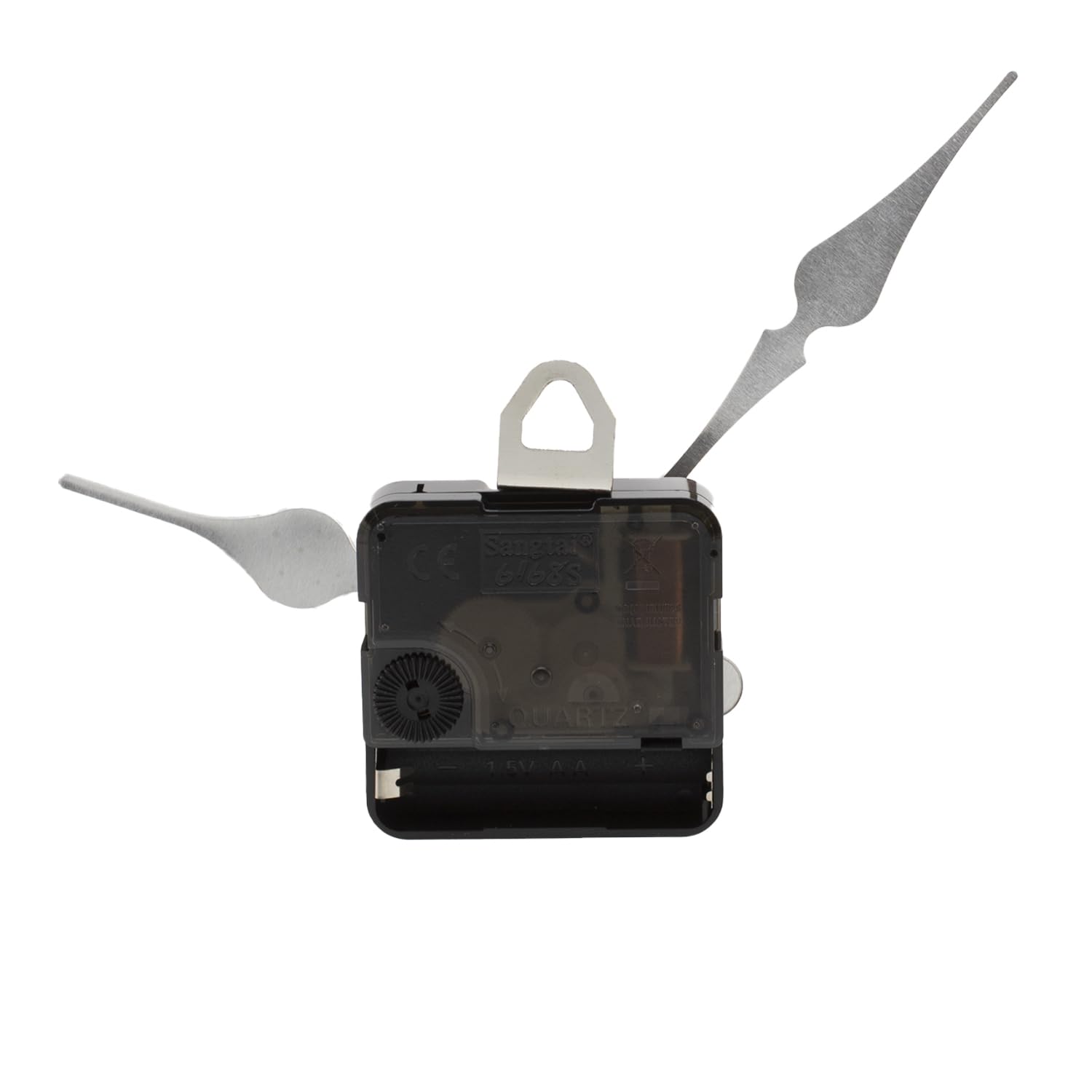 Cablepelado, Meccanismo con movimento per orologio al quarzo, silenzioso, kit di riparazione e creazione orologio 3D, con lancette, lancetta dei minuti da 150 mm, lancetta delle ore da 119 mm, colore