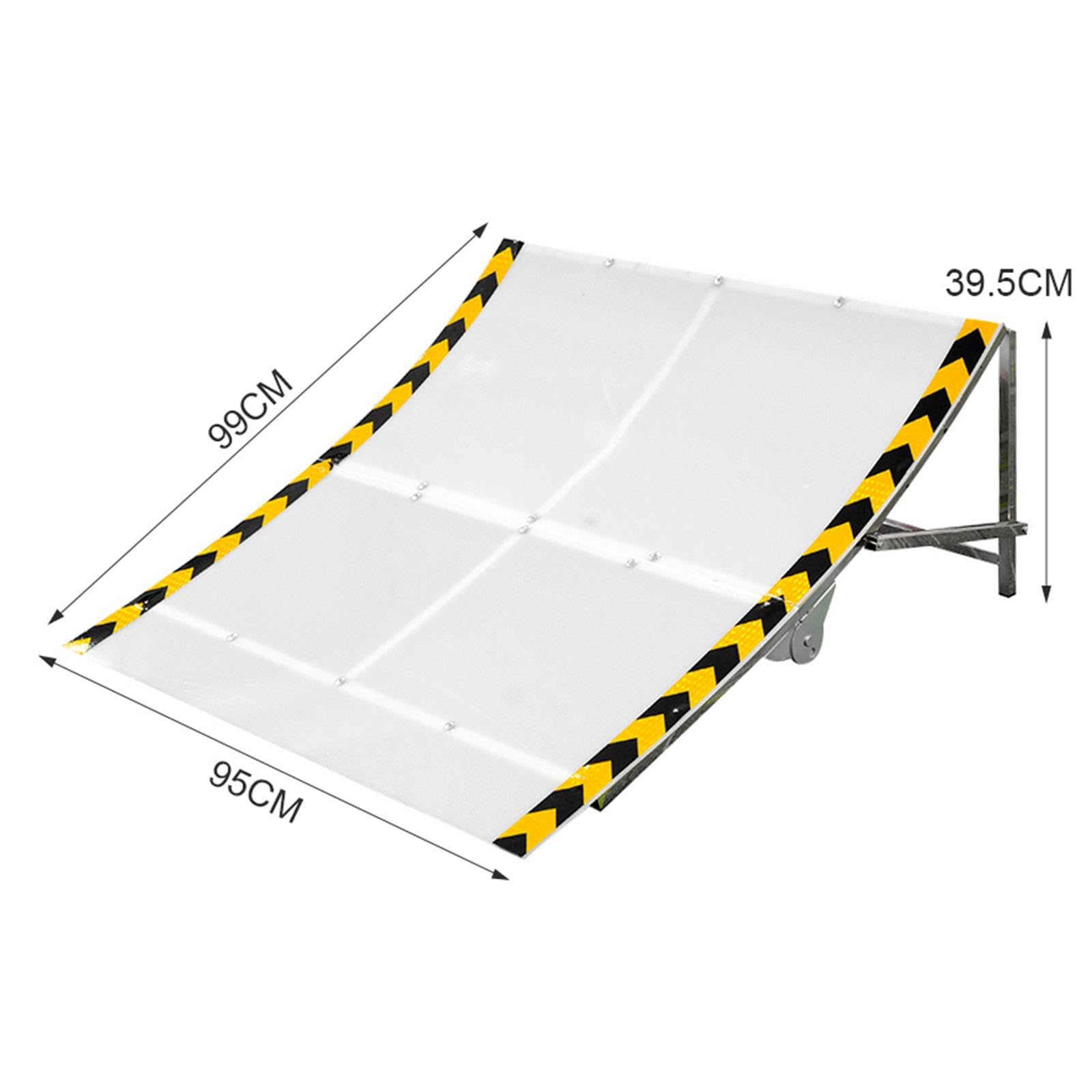 Rampa Plegable Y Estable con Pendiente Curva para Coches RC a Escala 1/8 Y 1/5.