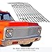 APS Compatible with 1969-1972 Chevy C K Pickup Suburban Blazer Main Upper Billet Grille C85003A