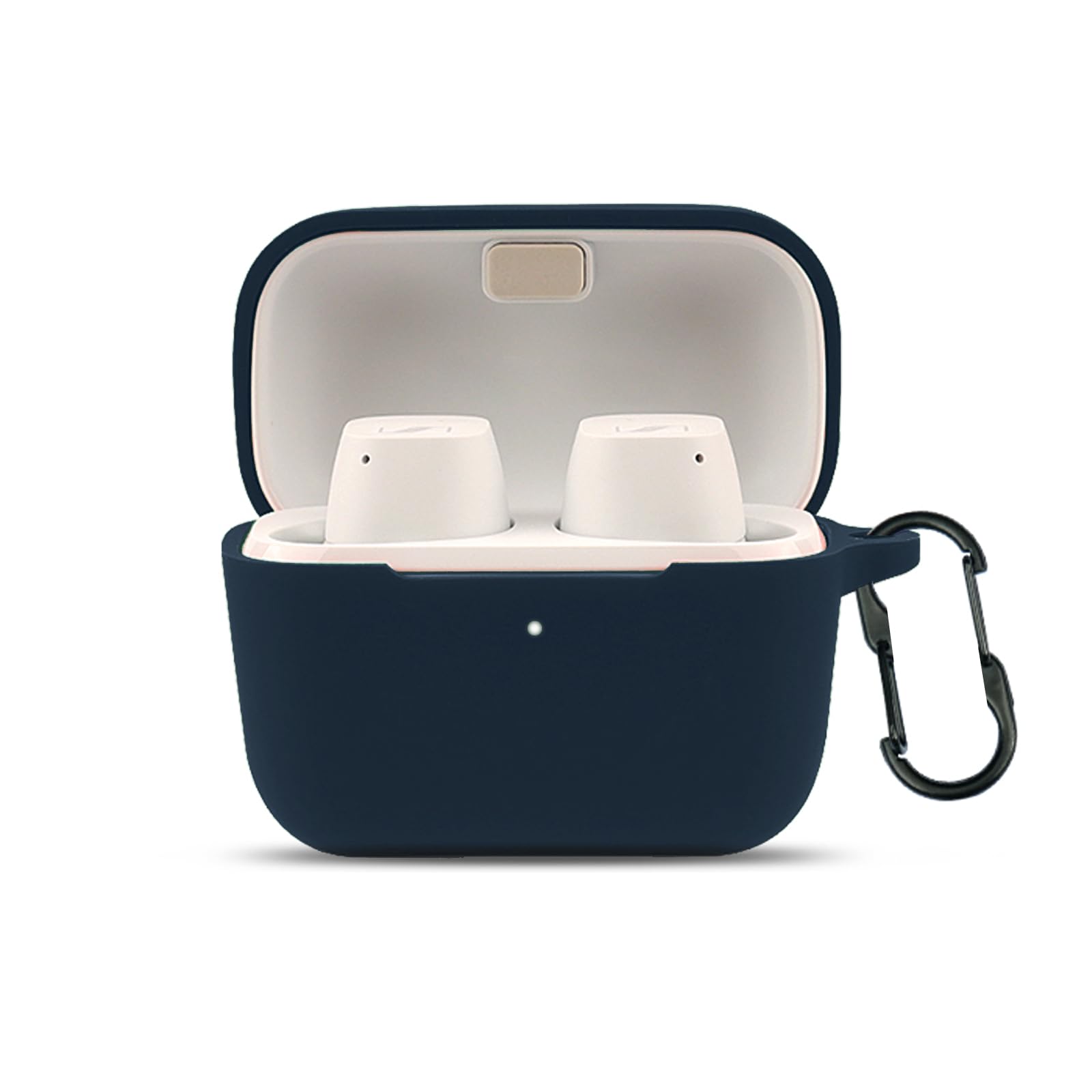 LEFXMOPHY Cover Case Replacement for Sennheiser CX/CX 400BT True Wireless Earbuds Wireless Earbuds, Blue Silicone Cover Protective Skin Protector