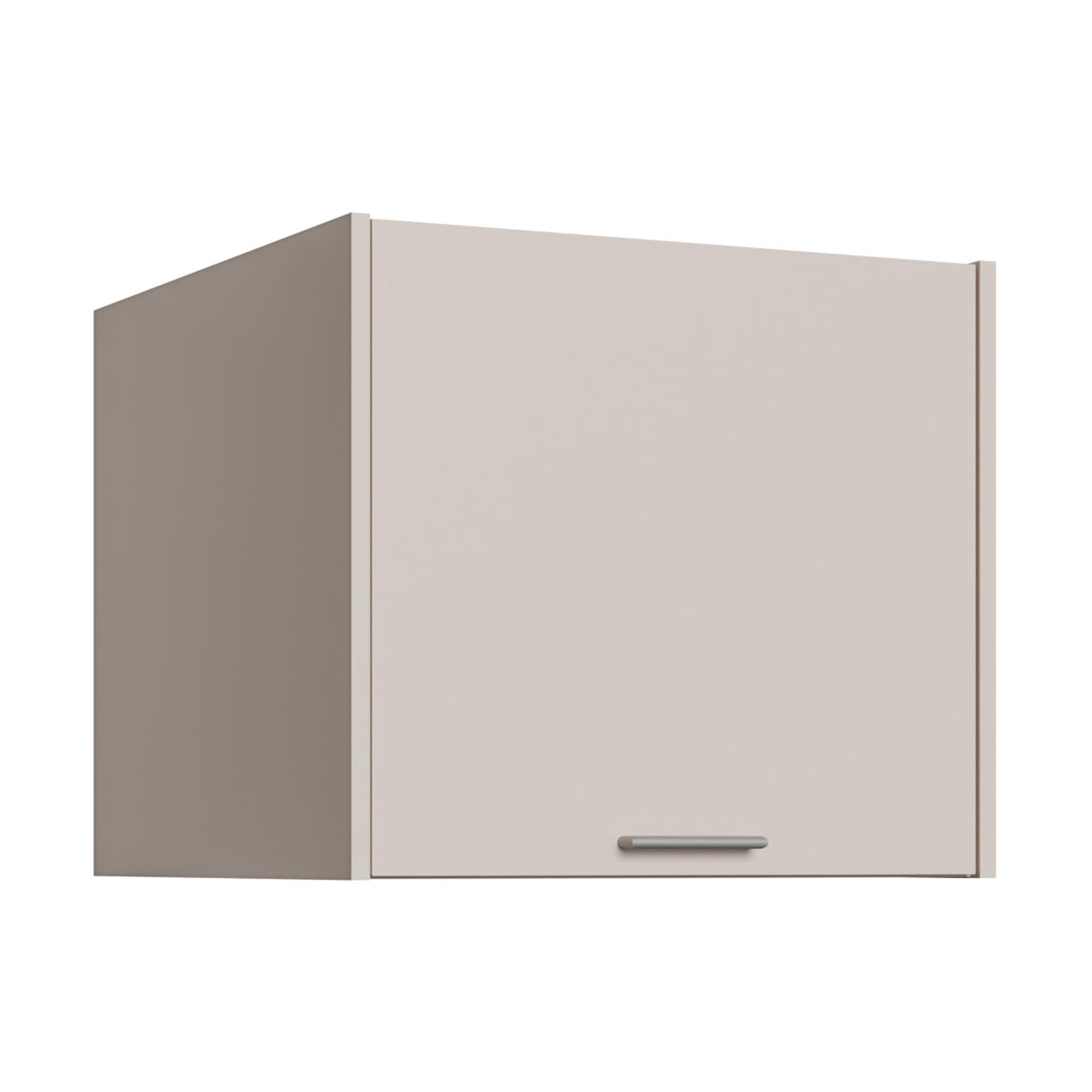Forte WASHCAB 60 70, moderner Aufsatzschrank, 1-türig, Schrank zur Aufbewahrung von Putz- und Waschutensilien, Holzwerkstoff, Kaschmir Beige, 66 cm breit x 58,5 cm hoch x 67,4 cm tief