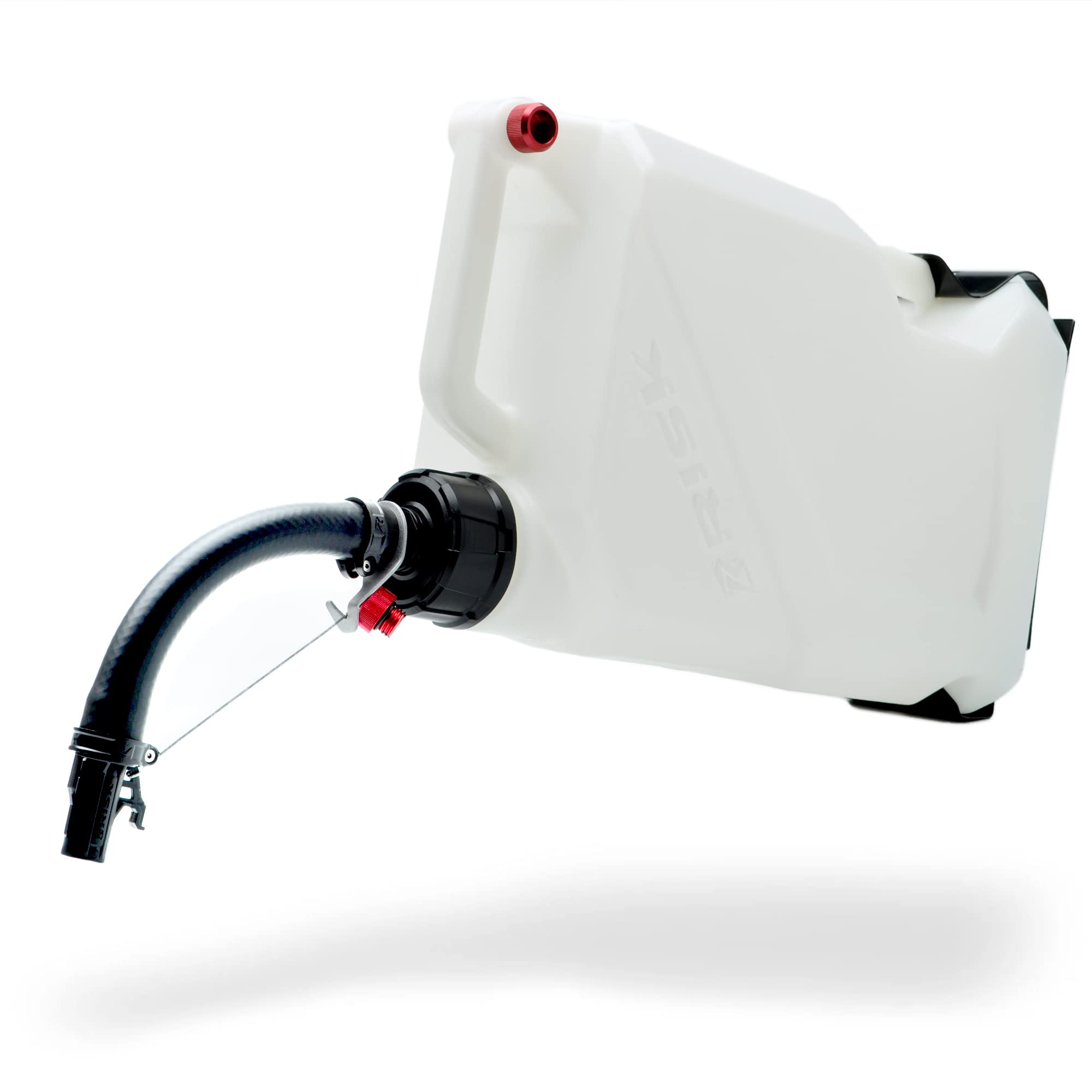 Risk RacingEZ3 Utility Jug Combo - w/ "BLACK EDITION"Premium Hose Bender & Floor Mount - white