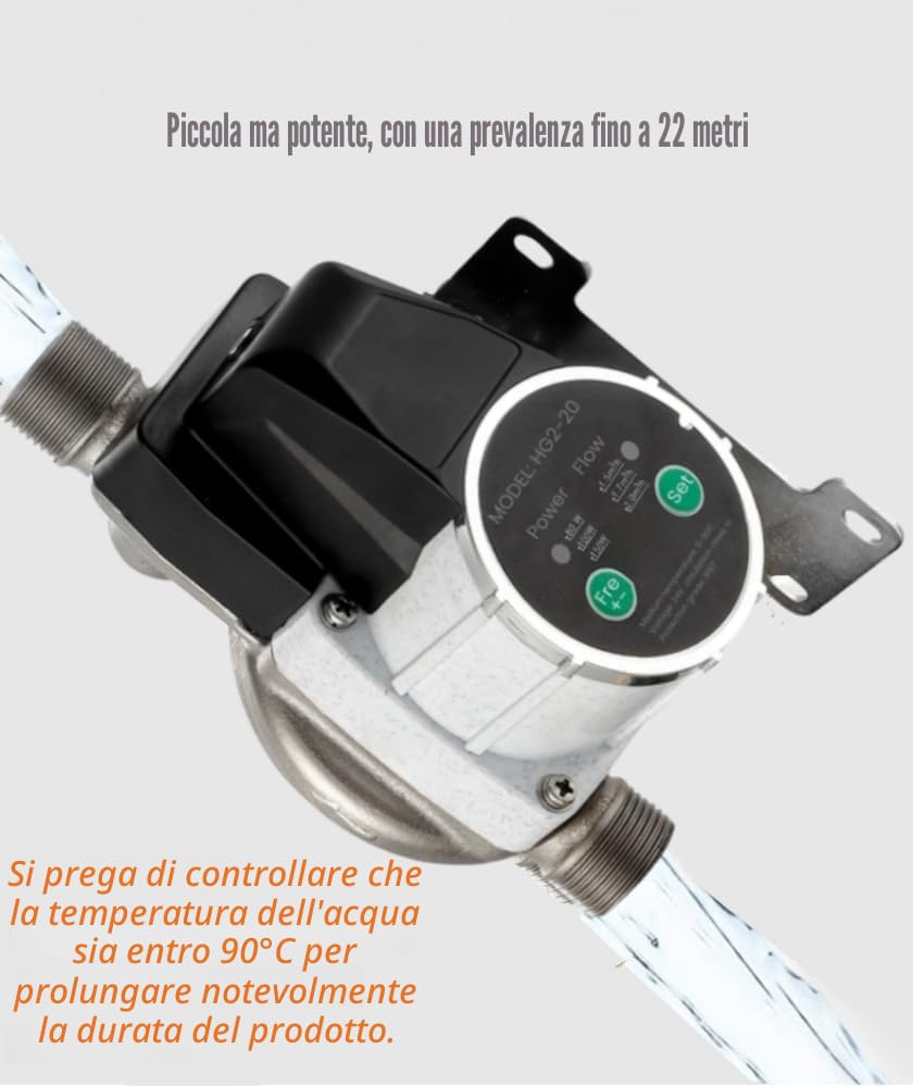 Pompa acqua automatica 24V DC, 80/100/150W, magnete permanente, controllore di pressione variabile, rubinetto per tubo di riscaldamento per lavello da cucina domestica