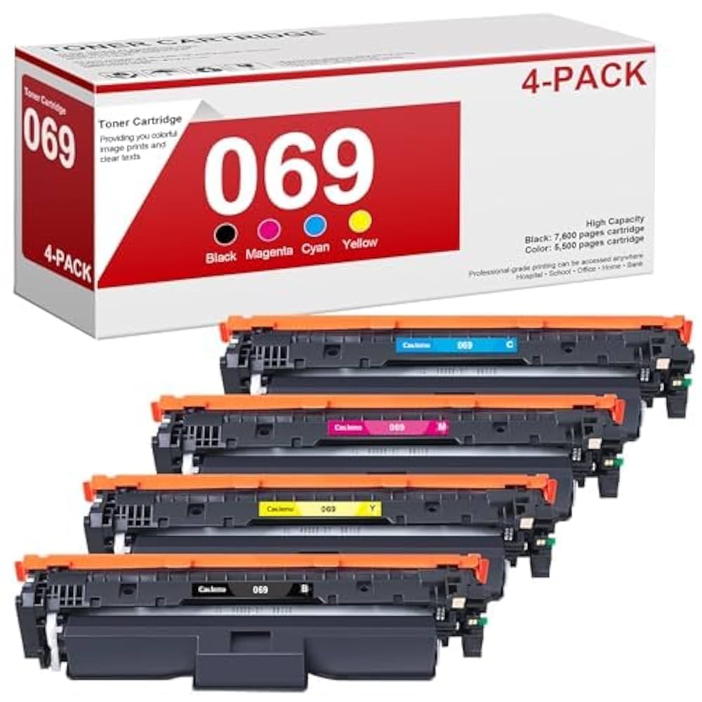 Amazon.co.jp: 069トナーカートリッジセット Canon 069トナー