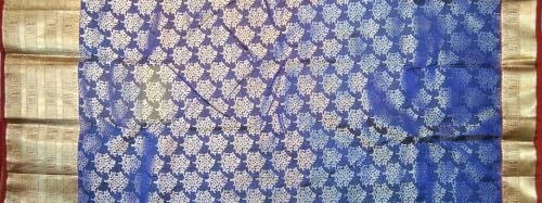 Image of VFCollections Women's Traditional Handloom Kanchipuram Silk Pure Pattu Sarees | Rich Zari Woven Design | Bridal Saree | Unstitched Blouse