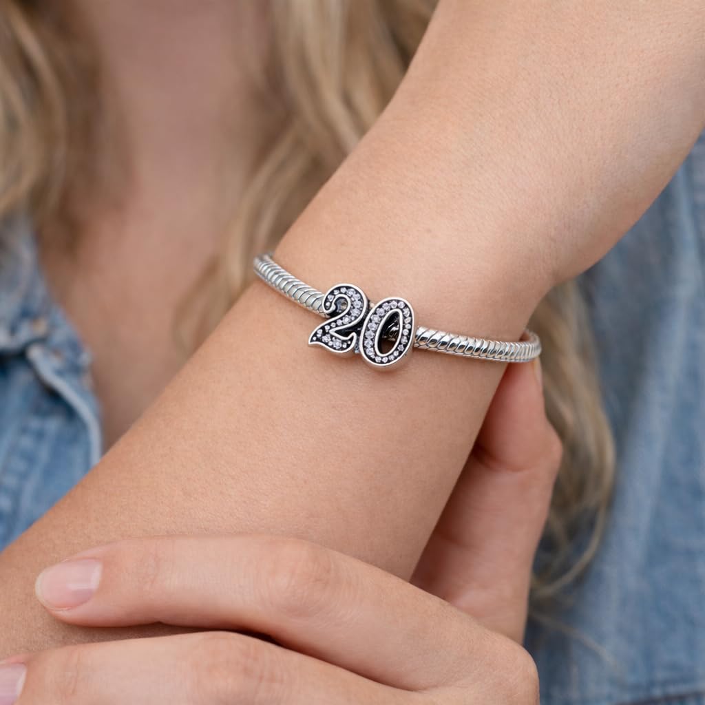 Pendentifs Charm compatibles avec toutes les marques, pour anniversaire perles originales et charmantes en argent 925perle porte-bonheur pour maman cœur famille Noël femme