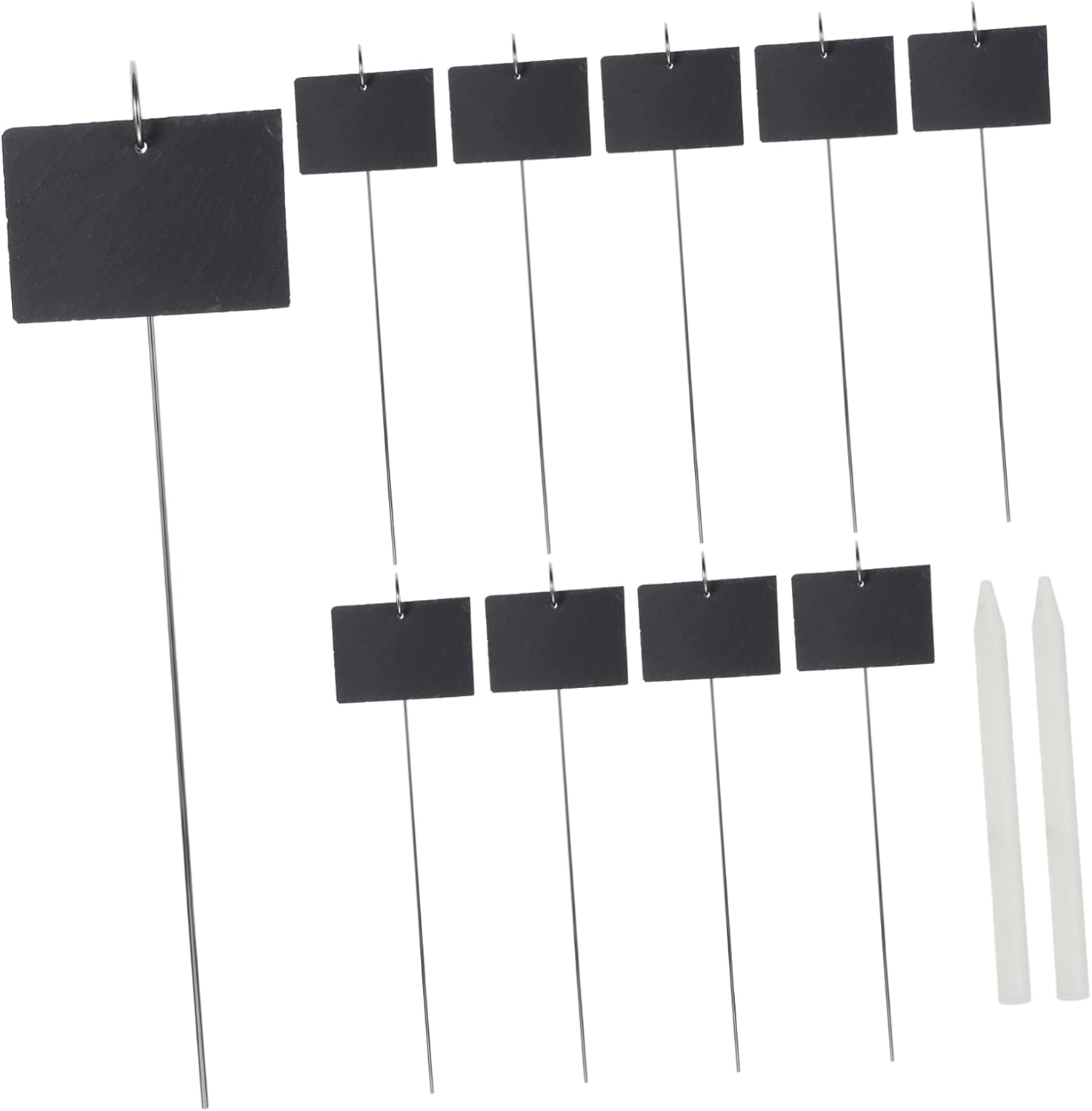 1set Garden Tag Durable Plant Labels Stakes and Pens for Outdoor Gardening Flower Markers and Unique Garden Decoration