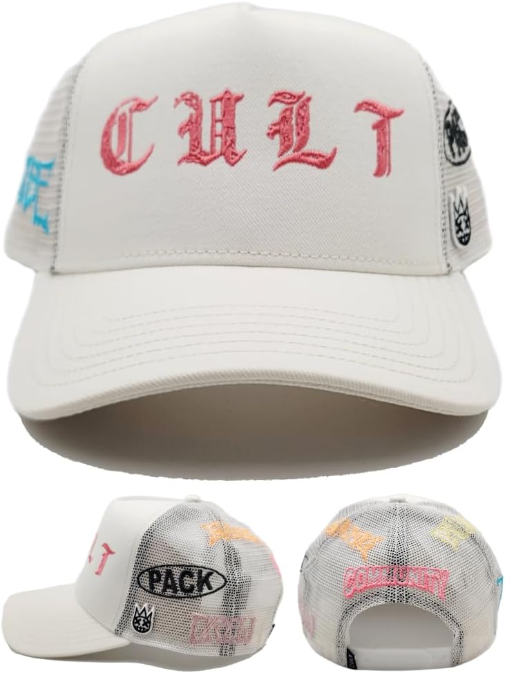 Cult of Individuality New Community Trucker Winter White Era Snapback Hat