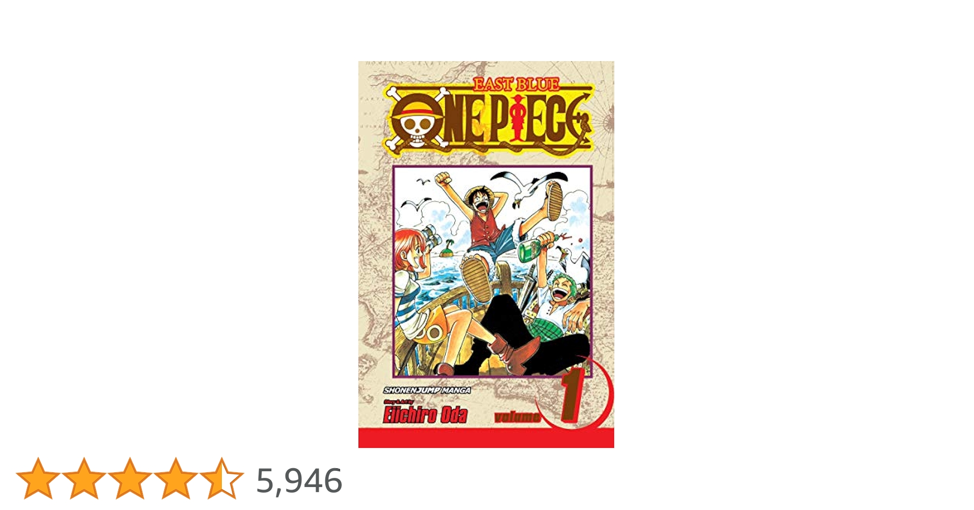 Amazon | One Piece Vol.1: Romance Dawn (One Piece Series