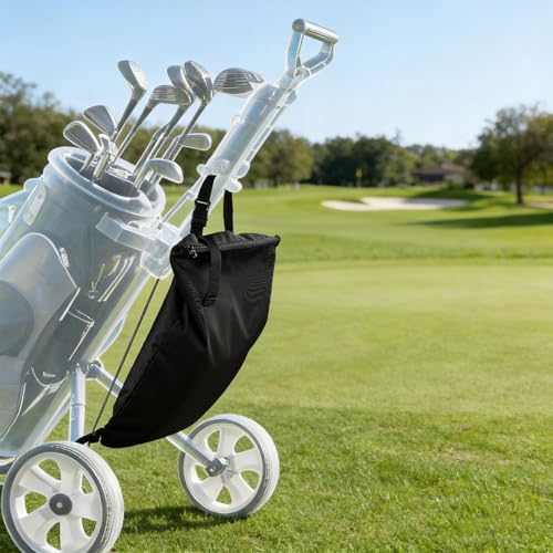 Sac de chariot de golf à 3 roues grand volume avec zip
