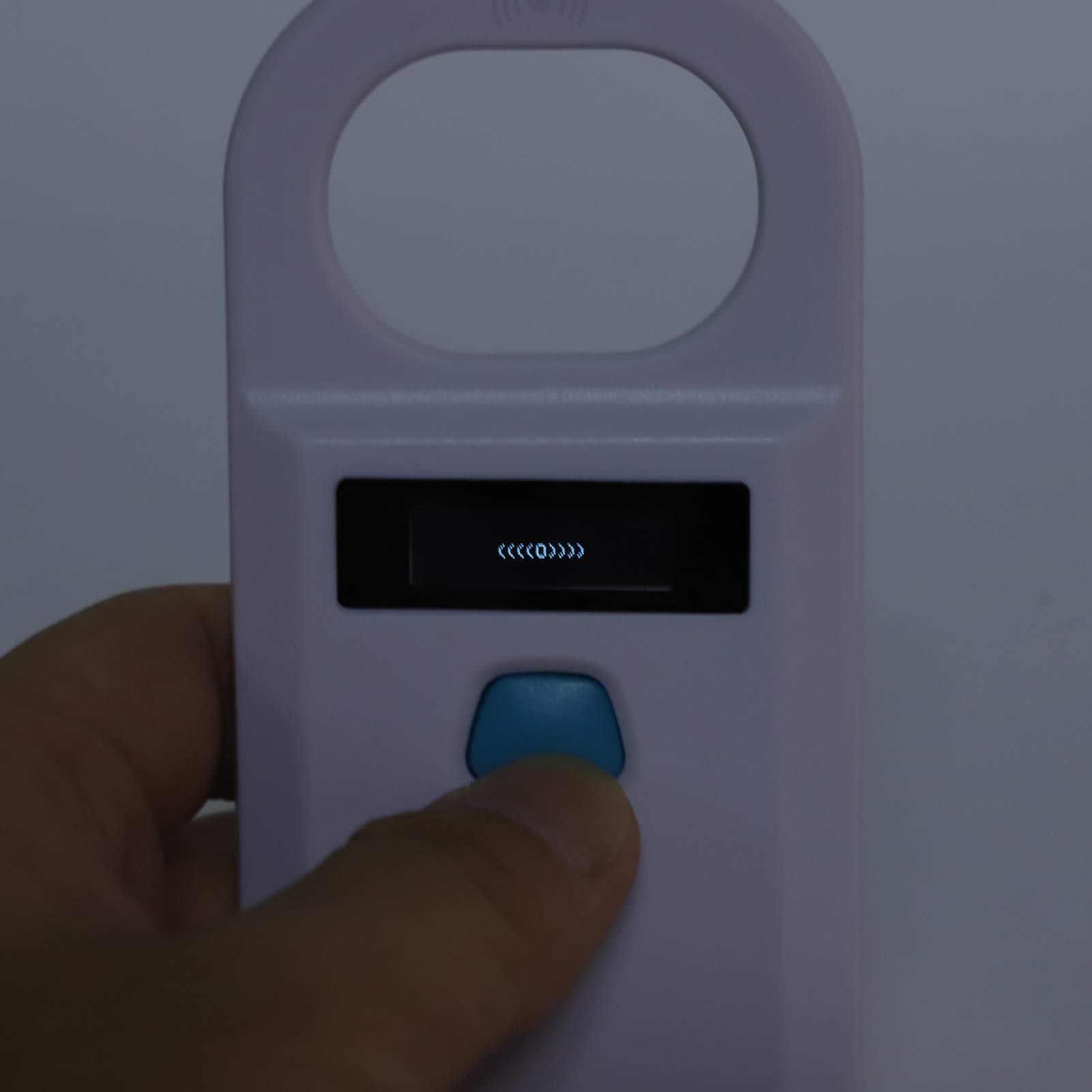 Junlucki Lecteur d'identification d'identité, Scanner de Puce Sensible aux Animaux de Compagnie USB Tenu dans la Main, Cheval Portable pour étiquette