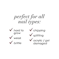 Vista 7 de Dermelect Camo-Nude Corrector + tratamiento, capa base para el cuidado de uñas con péptidos de proteína de queratina, biotina, tratamiento