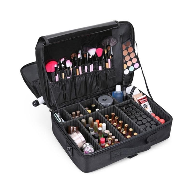 Trousse de maquillage pour voyage Relavel avec sangle d'épaule