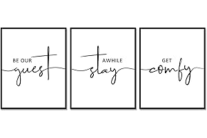 Get Cozy Sign: A Welcoming Touch for Guest Rooms