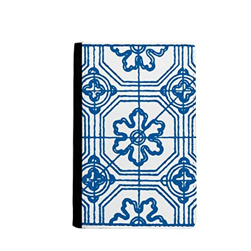 Étui portefeuille de voyage style Talavera classique aux finitions soignées motif floral
