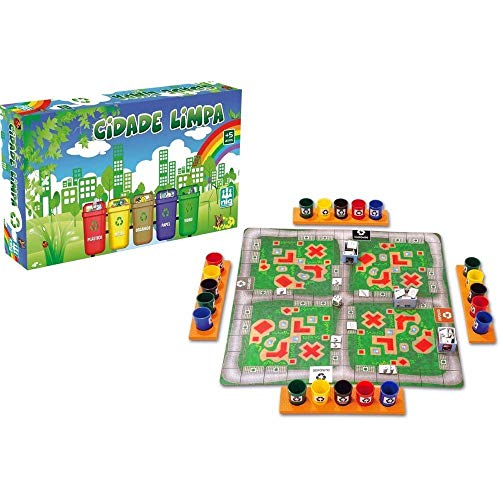 Nig Brinquedos Jogo - Cidade Limpa, multicolor