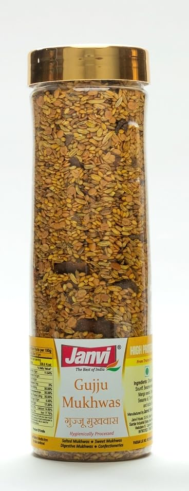 Janvi Foods Special Gujarati Mukhwas 180g | Traditional Gujarati Digestive Mouth Freshener | After Meal Snack (B0CRN6MTLV) Amazon Price History, Amazon Price Tracker