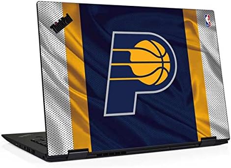 Skinit Decal Laptop Skin Compatible with Thinkpad X1 Yoga (3rd Gen 2018) - Officially Licensed NBA Indiana Pacers Away Jersey Design
