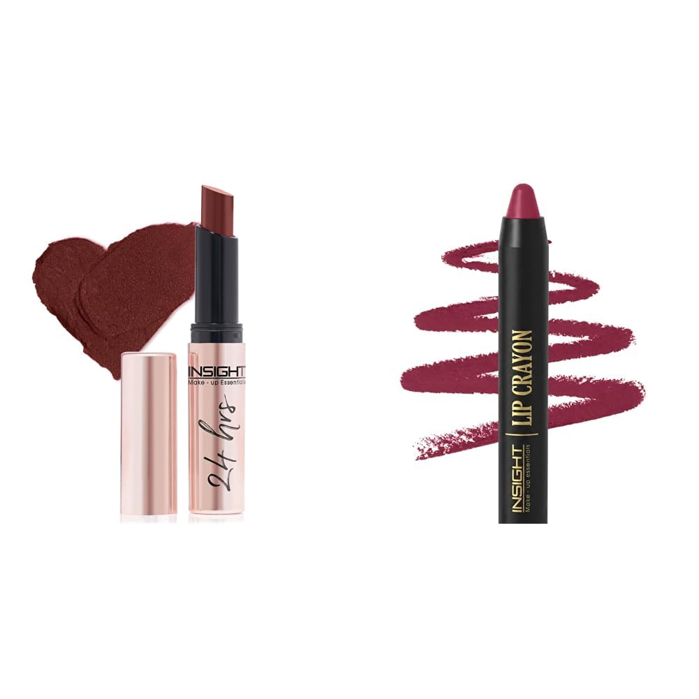 INSIGHT 24 Hrs Non-Transfer Matte Lipstick INSIGHT Long Lasting Lip Crayon – All-Day Comfort-image-12