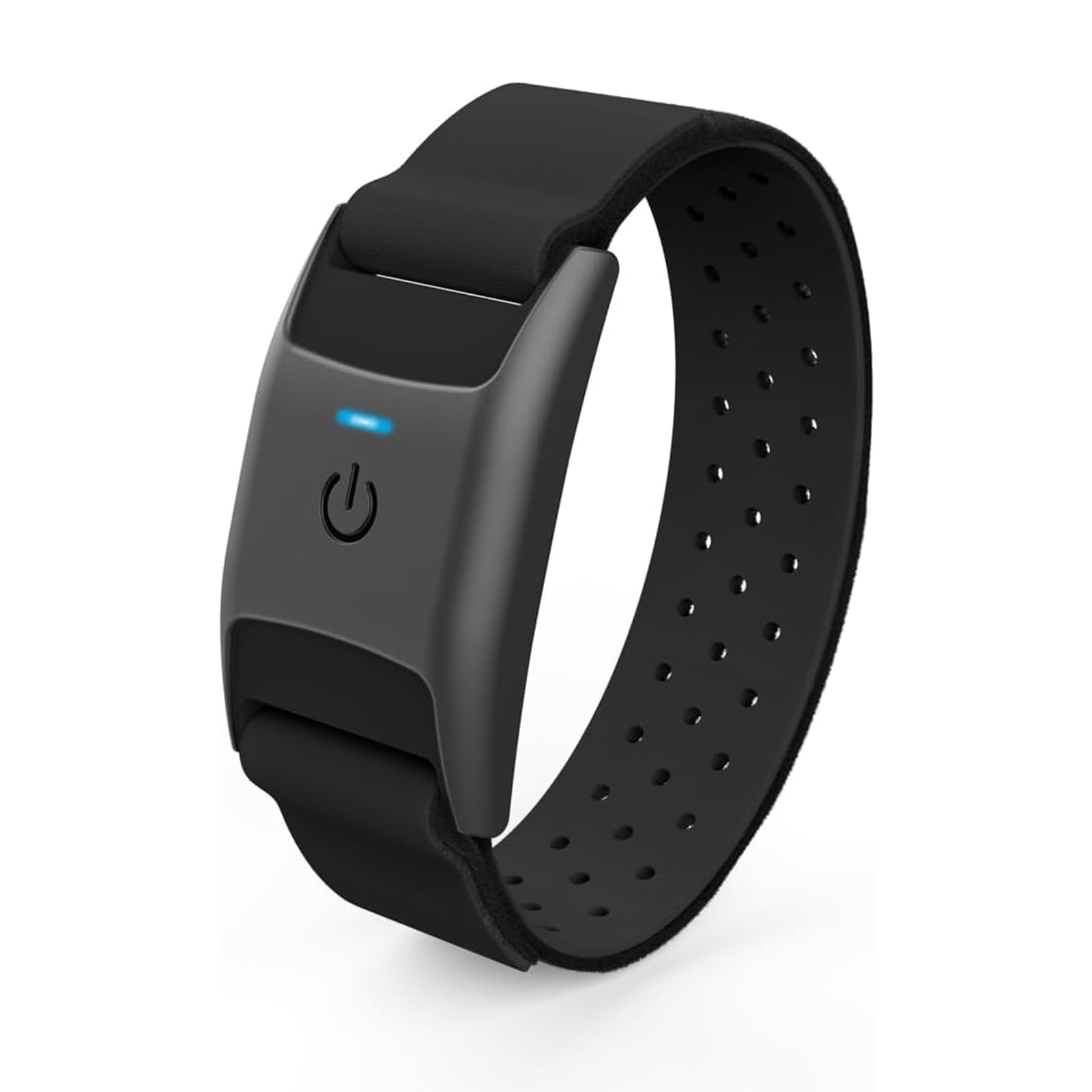 Brassard de Moniteur de fréquence Cardiaque HRM CHILEAF Capteur de fréquence Cardiaque Capteur HR IP67 Ant+ Bluetooth 60H Longue durée de Vie de la Batterie Compatible avec Polar Beat, Wahoo Fitness