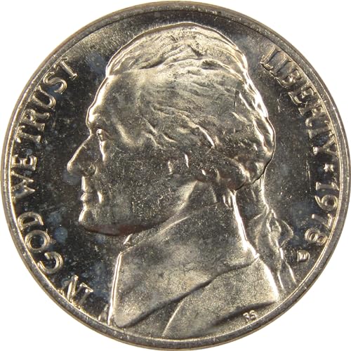 1978 D Jefferson Nickel BU Uncirculated 5c Coin