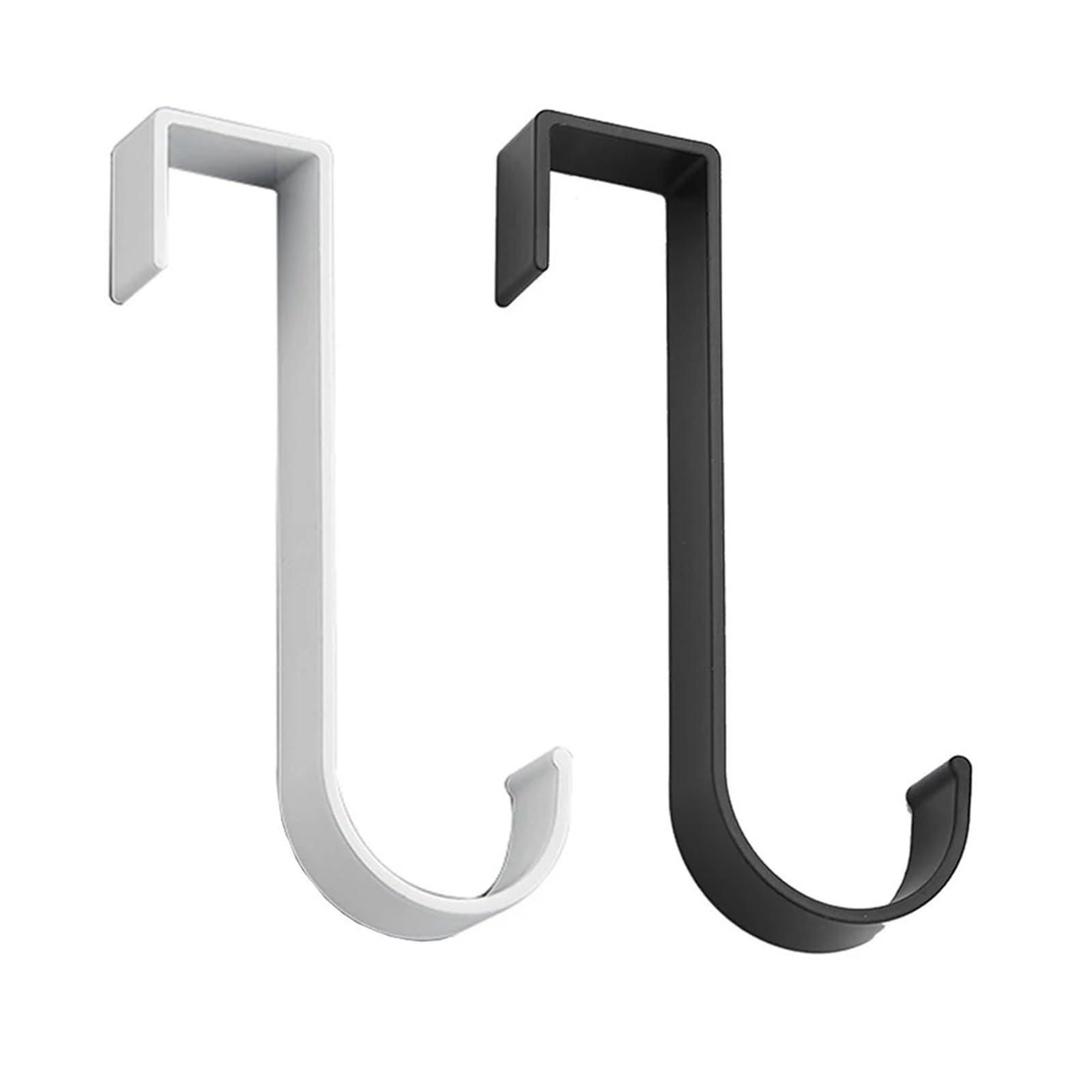 YILWPV 10pcs Over The Door Cabinet Hook Towel Clothes Hanger Z Shape Back Cupboard