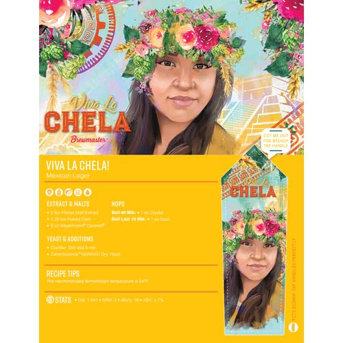 Viva la Chela! MEXICAN LAGER Premium Extract Ingredient Kit from Brewmaster BMKIT121