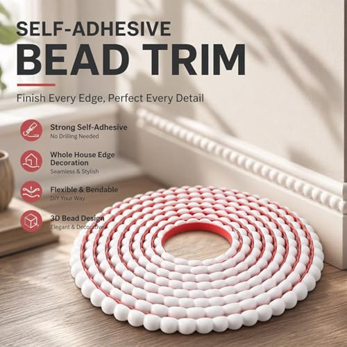Moulure décorative étanche JINGLING plinthes et plafond autocollant - 6