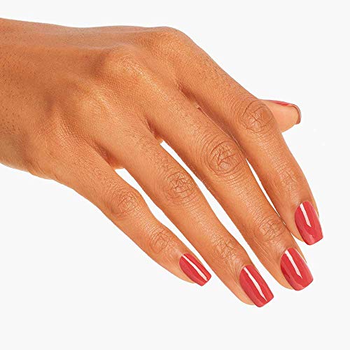 OPI Laque à ongles Mon horloge solaire est en train de ticking.Ombre opaque orange crème Chip résistant à ongles polonais Collection Pérou