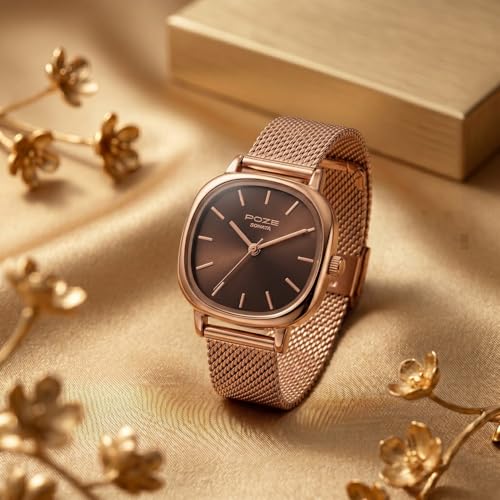 Image of Sonata Poze 9 with Quartz Analog Watch for Women