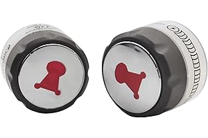 70867 2-3/8"Main Burner Lighted Control Knobs Compatible with Weber Summit 400/600 Series...