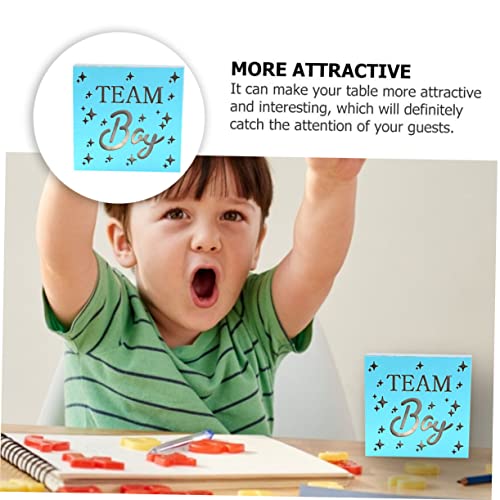 Abaodam 1Pc Enfeites De Chá De Bebê Decoração De Mesa De Festa Sinais De Néon Decoração De Bebê Reve