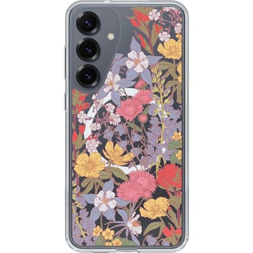 Image of OtterBox Samsung Galaxy S25+ Symmetry Series Clear Magnet Case - Wildflower
