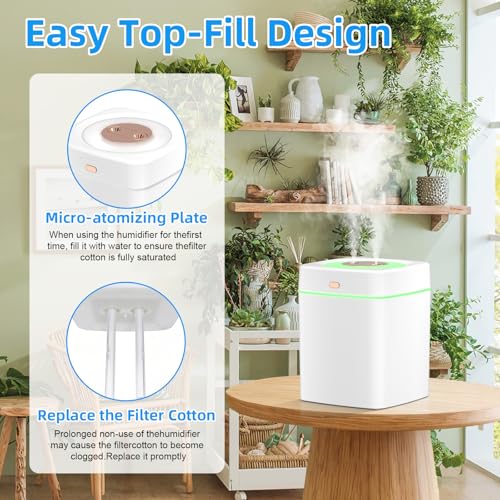 Diffuseur d'arômes et humidificateur 3L pour parfumer votre maison