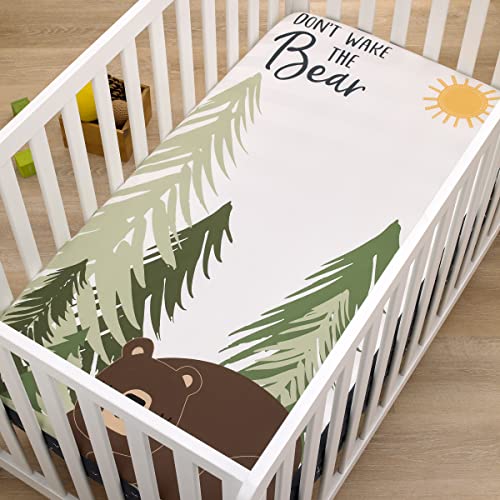 Image of NoJo Into the Wilderness Photo Op Fitted Crib Sheet