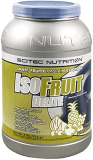 SciTec Nutrition IsoFruit Delite Dietary Supplement, Light, Fruity Protein Cocktail, Pineapple, 32 Ounces