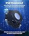 SUNVIE 3W Pond Lights LED Underwater 3000K Warm White IP68 Waterproof Underwater Pond Lights 12-24V AC/DC Low Voltage Fountain Light LED Underwater for Outdoor Ponds Fountains Waterfalls, 4 Pack