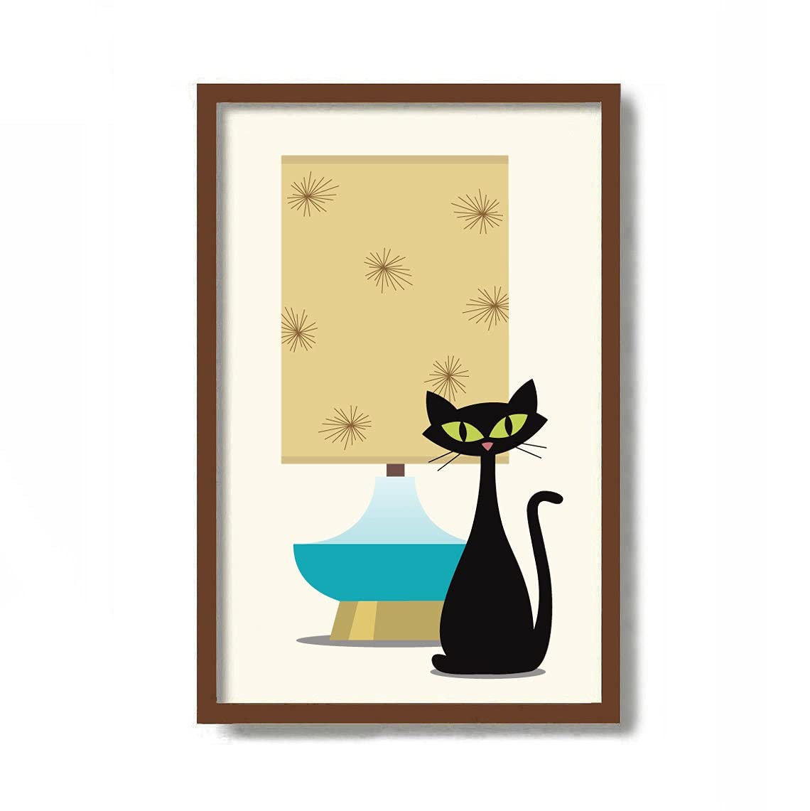 Amazon.com: Generic USA Poster Mid Century Modern Art Print