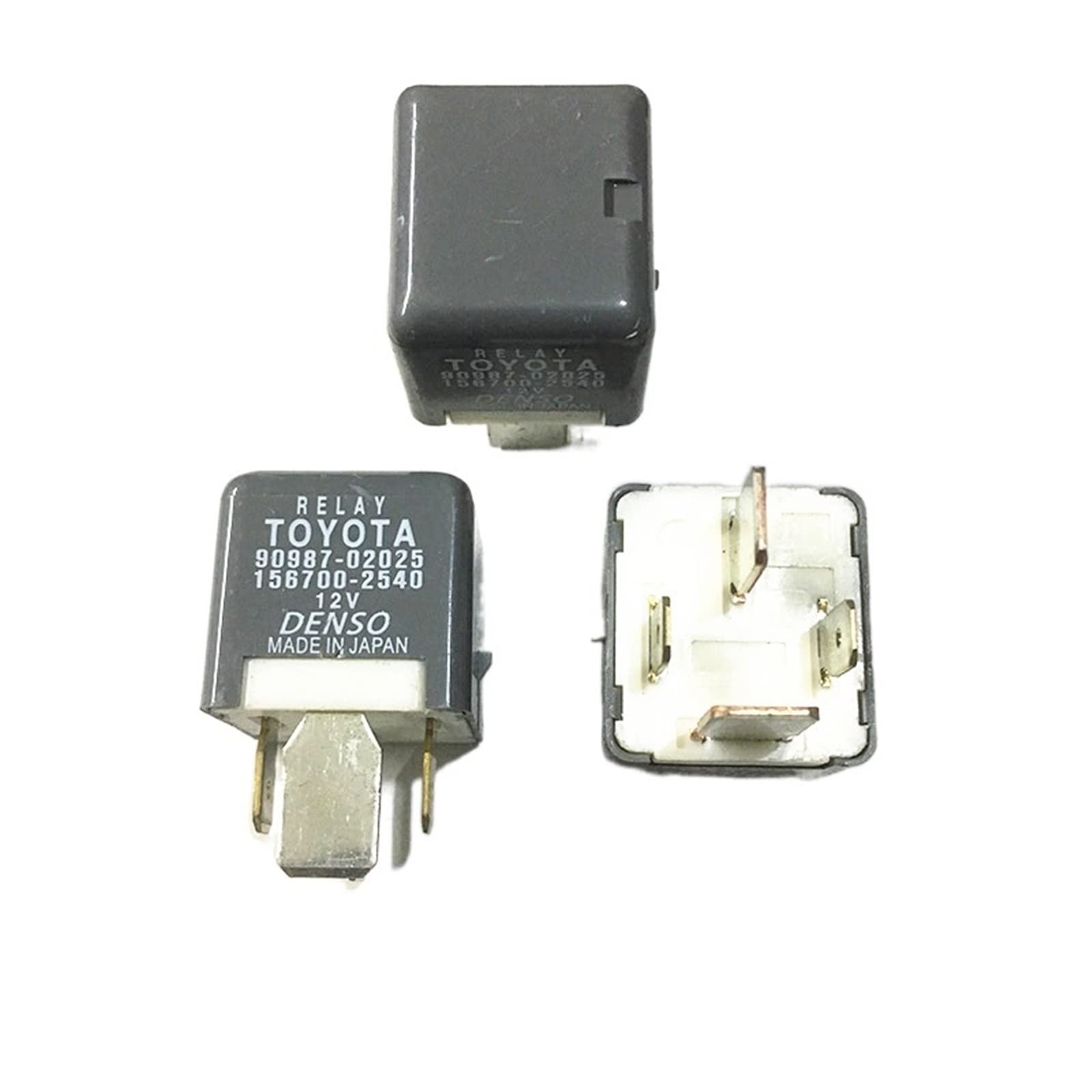 SaDity 自動車用リレー 1個 90987-02025 12V 4ピン 156700-2540 SaDity 自動車用リレー 1個 90987-02025 12V 4ピン 156700-2540