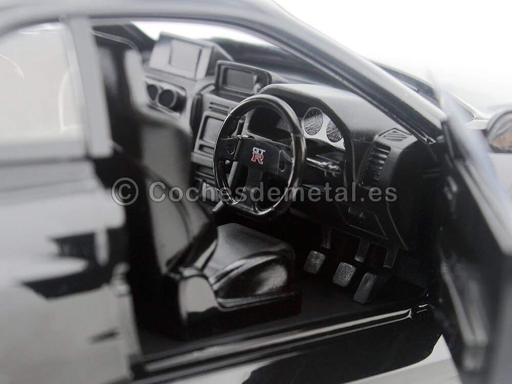 Amazon.com: Greenlight 19030 1999 Nissan Skyline GT-R (R34), Black