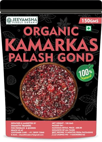 Image of Kamarkas Palash Gond 150g | 100% Pure & Natural | Traditional Ayurvedic Ingredient | Edible Resin | No Preservatives | For Daily Wellness