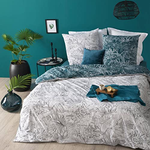 Atmosphera - Parure de lit Jungle en Coton 240x220 cm