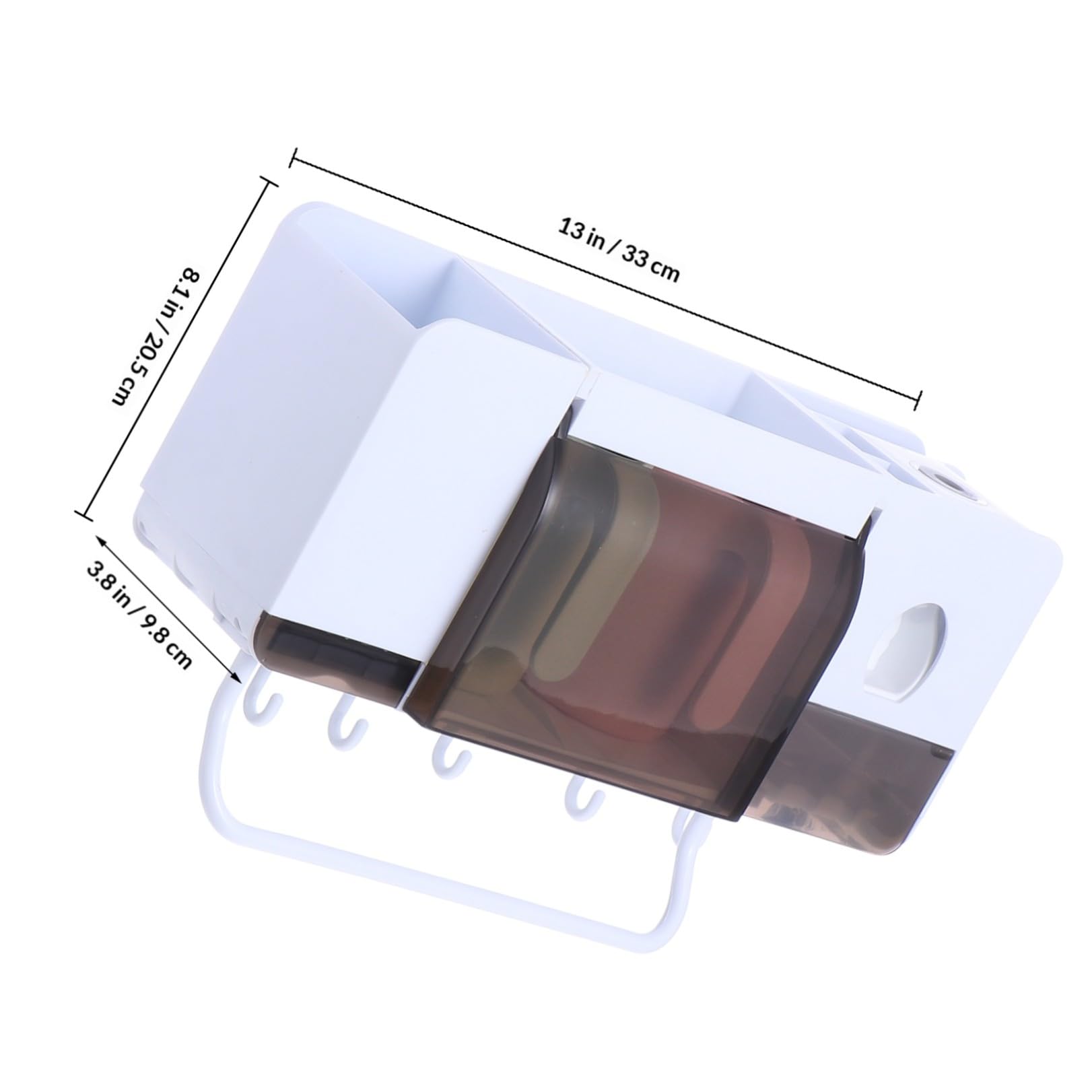 Porta Spazzolini e Dentifricio, Set da Bagno e Cucina, Pp Bambù