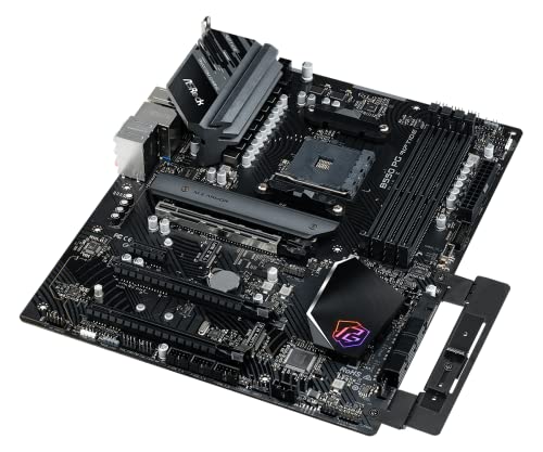 Image of ASRock AMD B550 PG Riptide ATX Motherboard Dual Channel DDR4 4933 MHz AM4 Socket 128 GB SATA3 6.0 Gb /s M.2