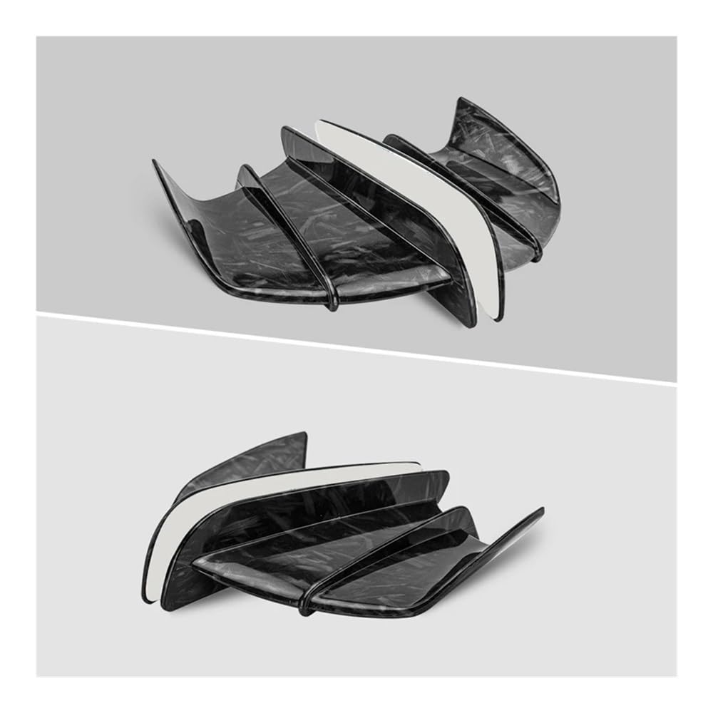 Carenatura Winglets Carenatura per Moto, Alette Aerodinamiche Anteriori, Ala per Carenatura del Parabrezza Forgiata per Y&amaha