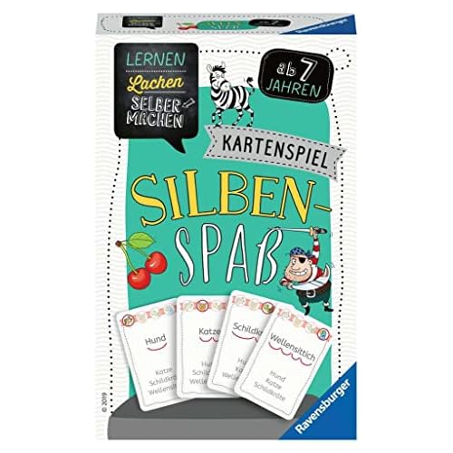 Ravensburger Kinderspiele Lernspiele 80661 - Lernen Lachen Selbermachen: Silbenspaß