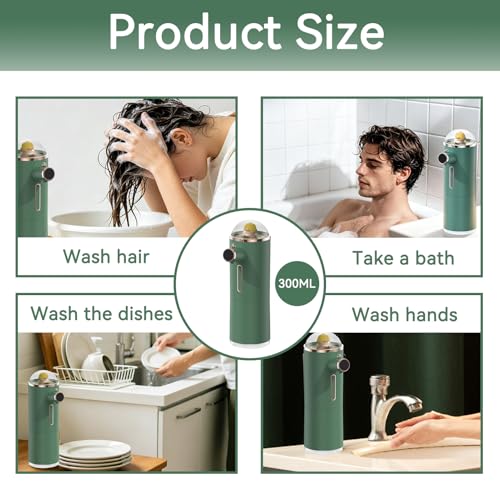 Image of Automatic Soap Dispenser, Cute Foaming Touchless Soap Dispenser Animal Shaped Kids Hand Soap Dispenser, Waterproof USB Rechargeable for Bathroom Countertop, Kitchen, Office, Hotel, Preschool Children